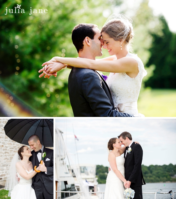 Outdoor Wedding Photography by Connecticut Wedding Photographer Julia Jane Studios  